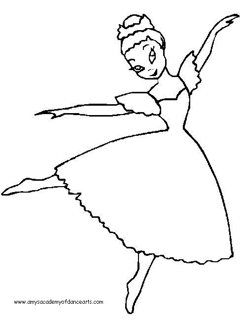 dancer coloring pages - photo #32